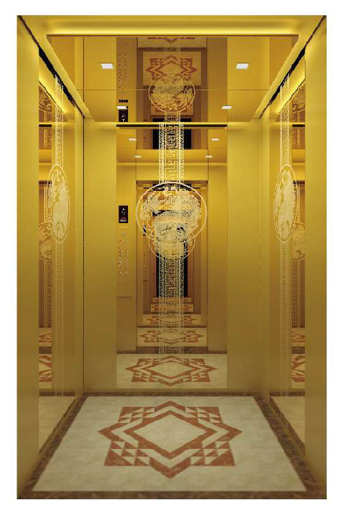 Passenger Elevator - Luxury Gold (B)